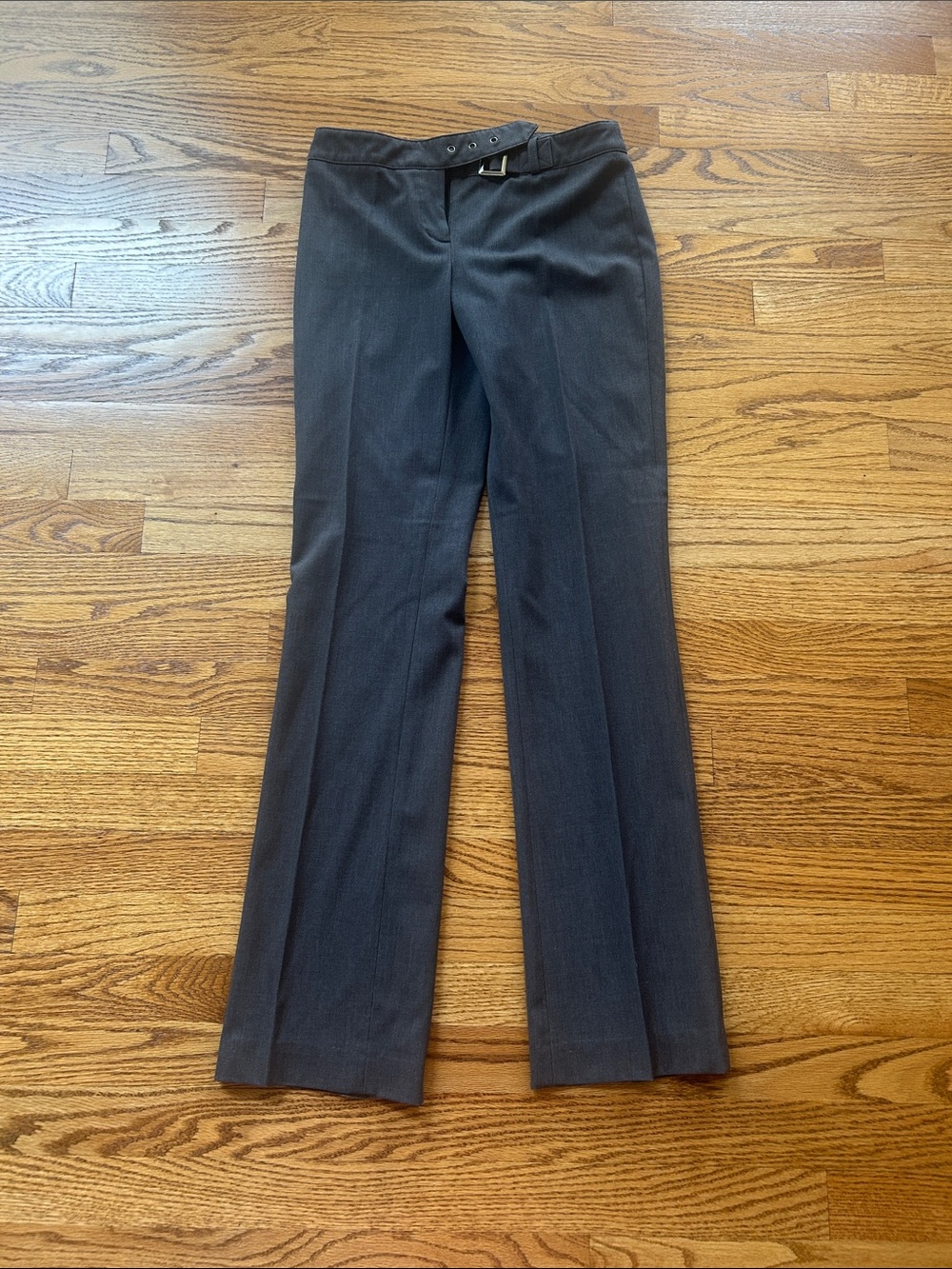 BCBGMaxAzria Vintage Gray Belted Pants Size 0